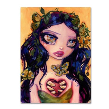 Trademark Fine Art Natasha Wescoat 'Eat Your Heart Out' Canvas Art, 18x24 ALI5473-C1824GG